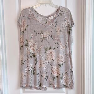 ⚡️ 3 for $30 ⚡️ Rachel Ashwell Floral 100% Linen Top